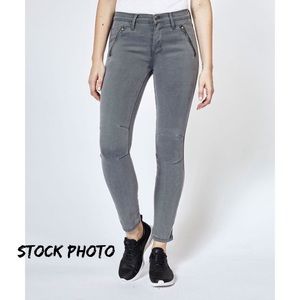 Italian Jeans in Distress Gray Wash XL